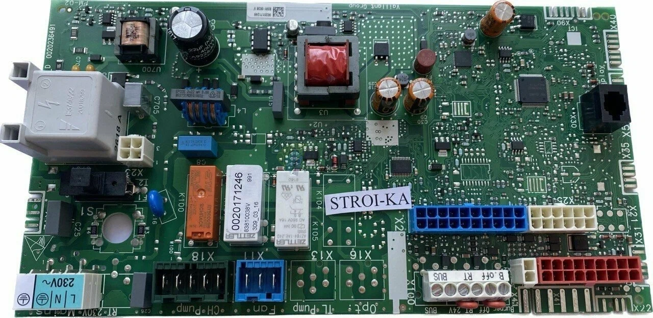 Плата управления котла