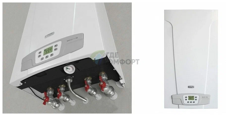 Как установить и подключить котёл Baxi Eco 4S